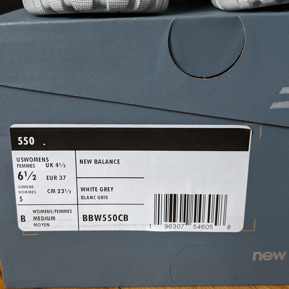 New Balance 550 - Womens 6.5 - Picture 7 of 9